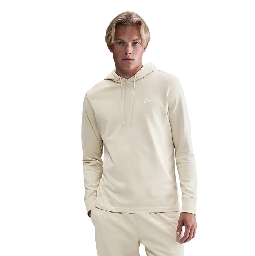 NIKE CLUB KNIT PULLOVER HOODIE
