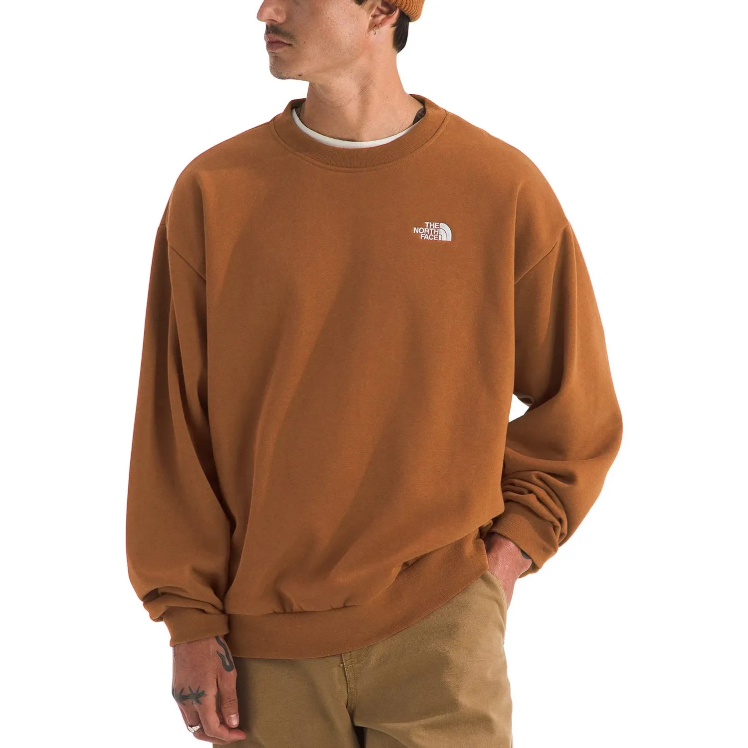 THE NORTH FACE EVOLUTION SIMPLE DOME OVERSIZED CREWNECK SWEATSHIRT