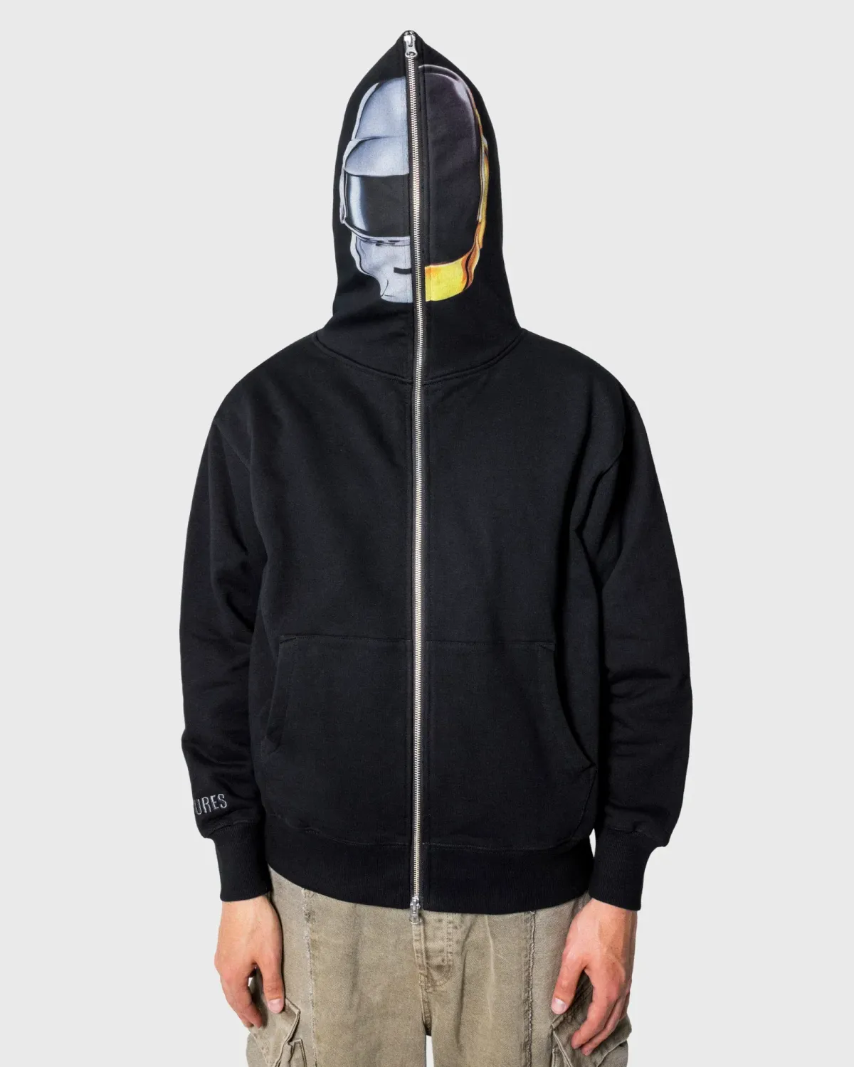 Pleasures x Daft Punk RAM Full-Zip Hoodie – Black
