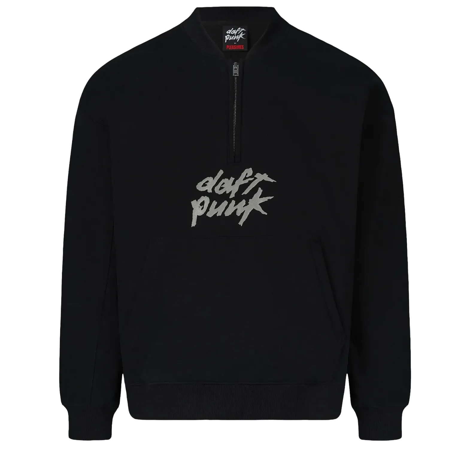 PLEASURES X DAFT PUNK PRIMETIME 1/4-ZIP SWEATSHIRT