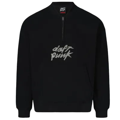 PLEASURES X DAFT PUNK PRIMETIME 1/4-ZIP SWEATSHIRT