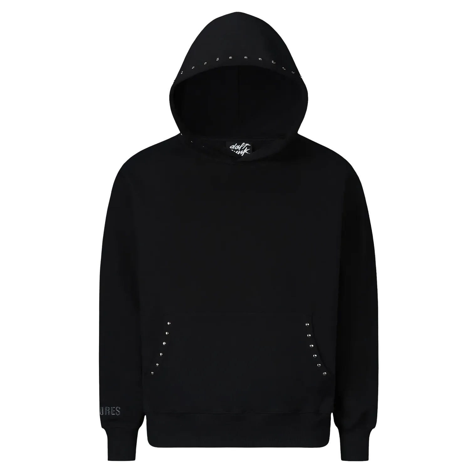 PLEASURES X DAFT PUNK LUCKY STUDDED PULLOVER HOODIE