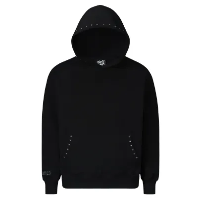 PLEASURES X DAFT PUNK LUCKY STUDDED PULLOVER HOODIE