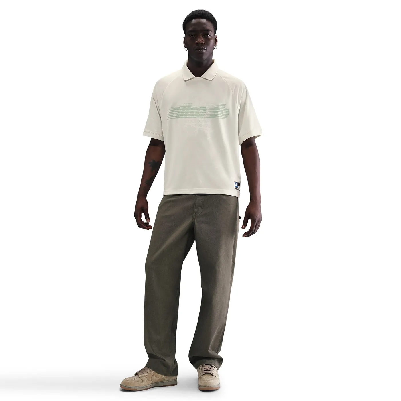 Nike SB Dri-FIT Jacquard Jersey Sail - Oversized Skate Jersey