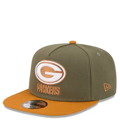 NEW ERA GREEN BAY PACKERS 2-TONE COLOR PACK A-FRAME 9FIFTY SNAPBACK HAT