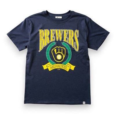 &#39;47 BRAND MILWAUKEE BREWERS WOMEN&#39;S FLAUNT SADIE TEE