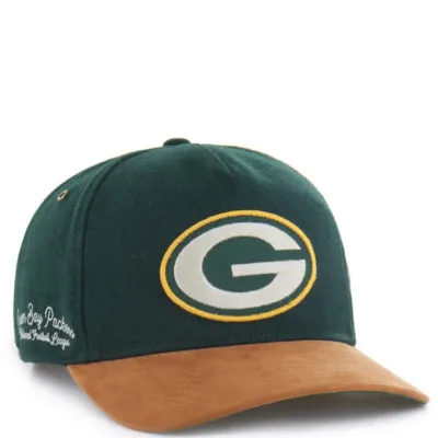 &#39;47 BRAND GREEN BAY PACKERS GOLDEN AGE TWO TONE HITCH STRAPBACK HAT