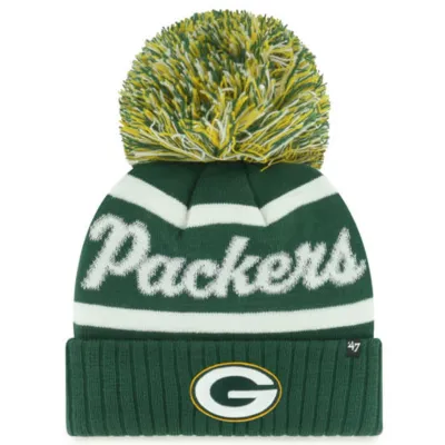 &#39;47 BRAND GREEN BAY PACKERS WOMEN&#39;S SPIRITED CUFF BEANIE