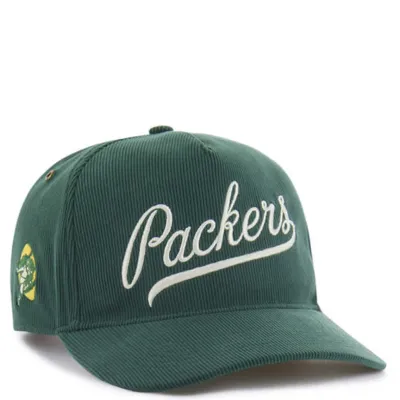 &#39;47 BRAND GREEN BAY PACKERS GOLDEN AGE CORD HITCH STRAPBACK HAT