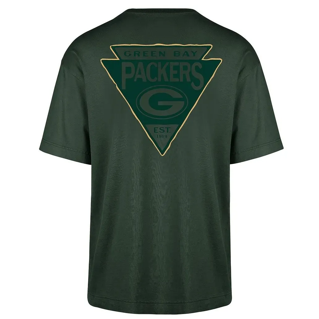 &#39;47 BRAND GREEN BAY PACKERS SWITCHBACK RAVINE FOUNDATION TEE