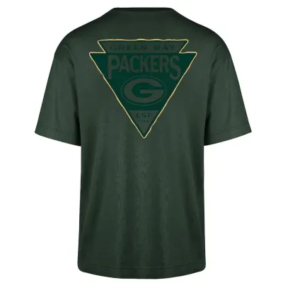 &#39;47 BRAND GREEN BAY PACKERS SWITCHBACK RAVINE FOUNDATION TEE