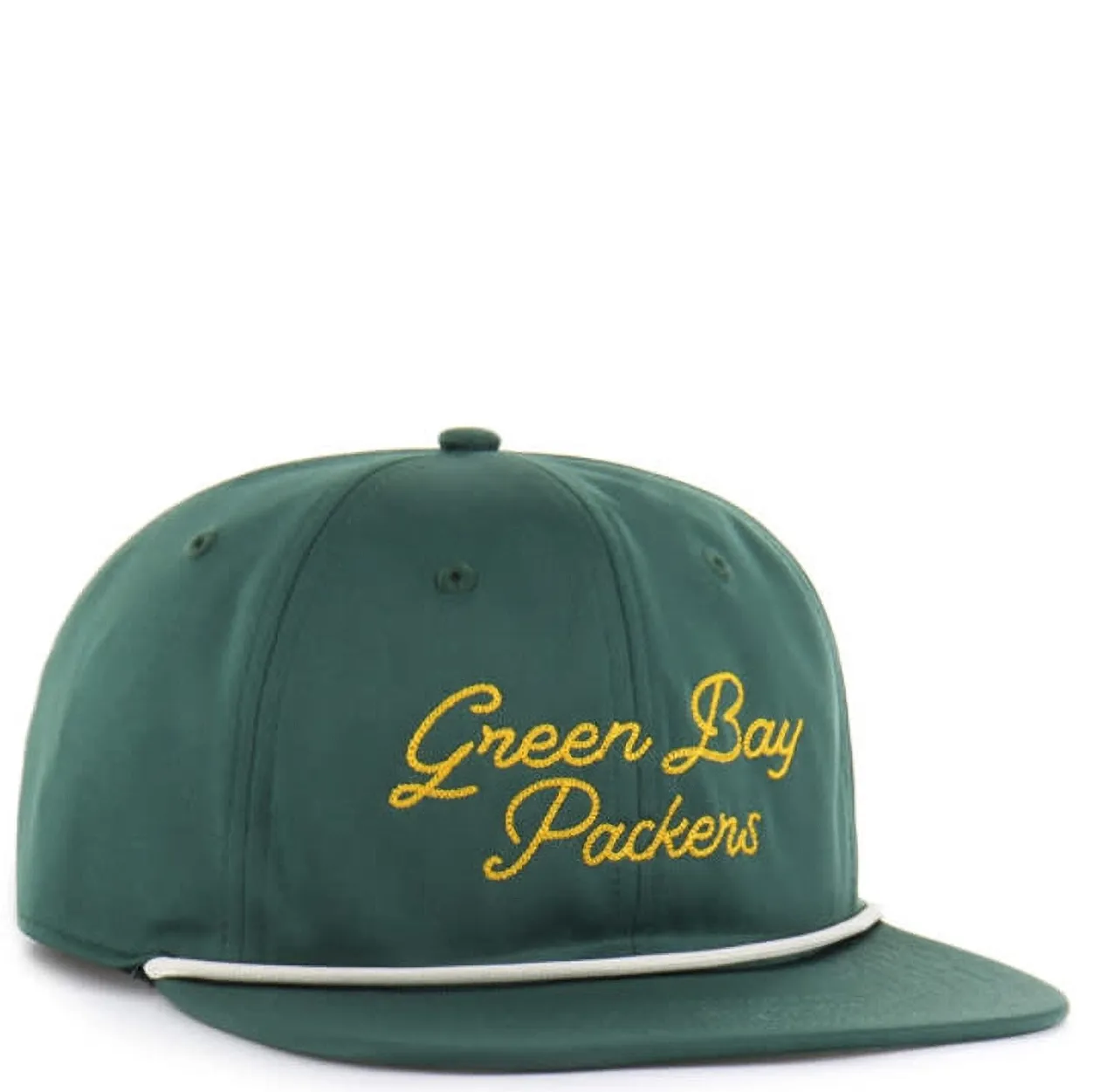 &#39;47 BRAND GREEN BAY PACKERS RAMBLER CAPTAIN SNAPBACK HAT