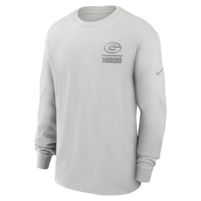 NIKE GREEN BAY PACKERS ESSENTIAL HEAVYWEIGHT LONG SLEEVE TEE