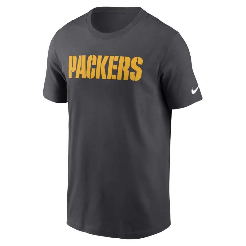 NIKE GREEN BAY PACKERS WORDMARK TEE