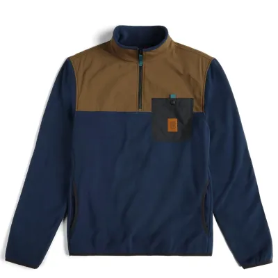 TOPO DESIGNS VISTA 1/4-ZIP FLEECE JACKET