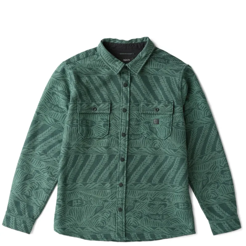 ROARK NORDSMAN JACQUARD LONG SLEEVE FLANNEL SHIRT