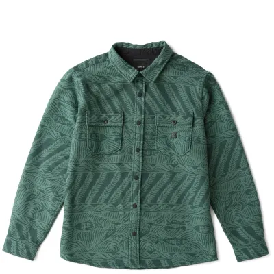 ROARK NORDSMAN JACQUARD LONG SLEEVE FLANNEL SHIRT