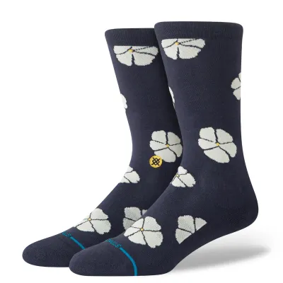 STANCE FLORAL LIGHT CUSHION CREW SOCKS
