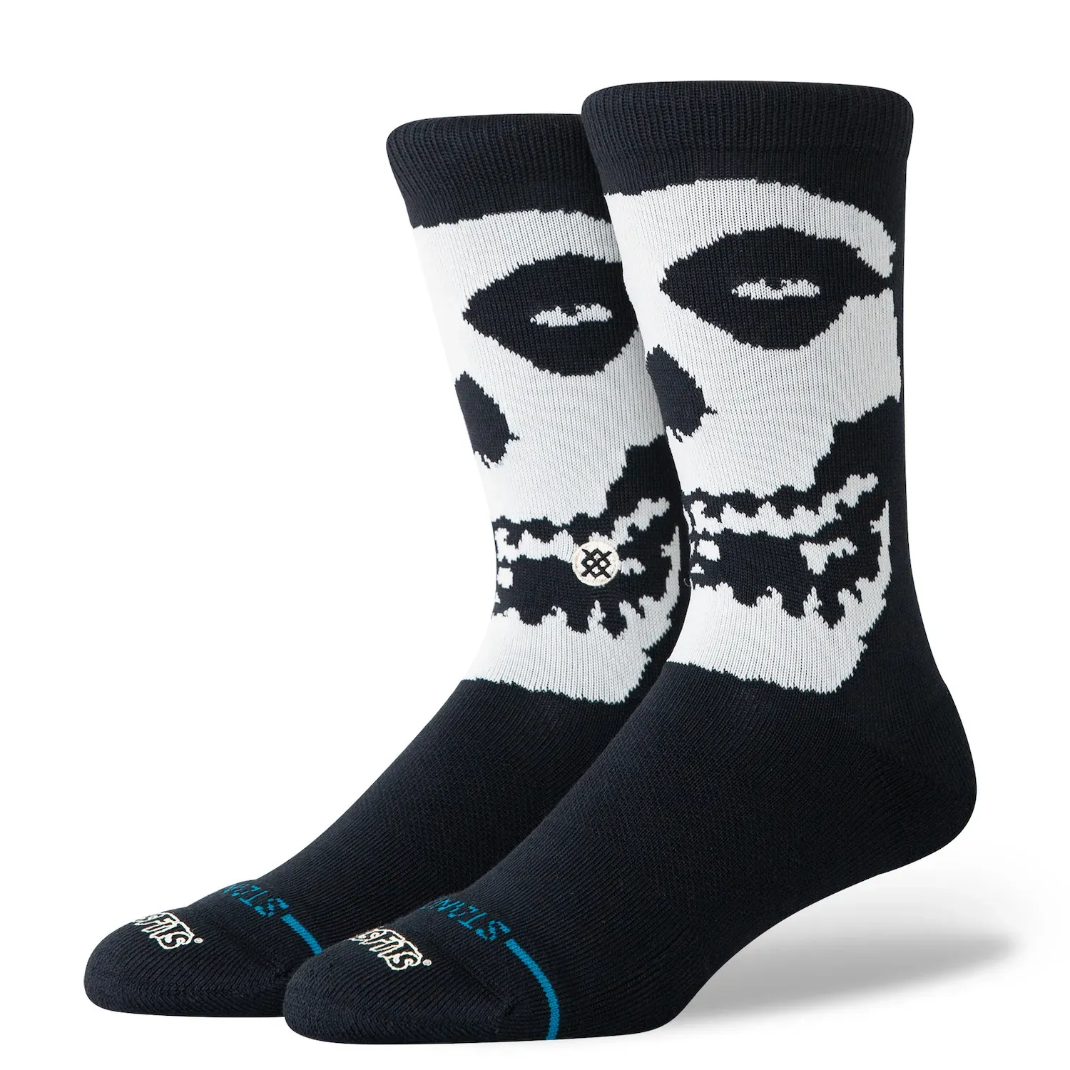 STANCE X MISFITS BEWARE COTTON CREW SOCKS