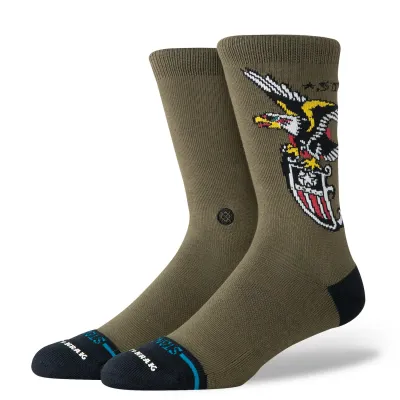 STANCE THE EAGLE CREW SOCKS