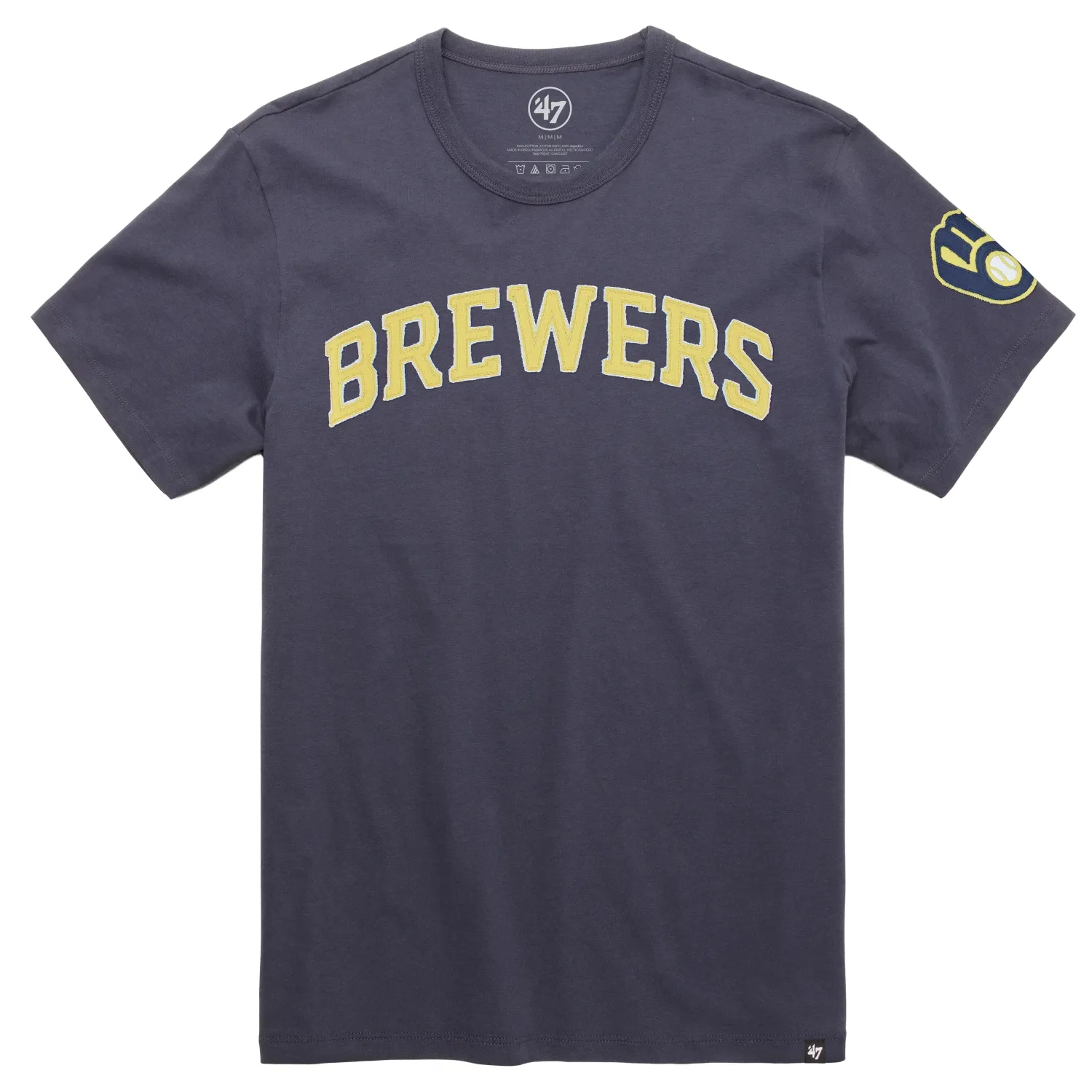 ’47 BRAND MILWAUKEE BREWERS FRANKLIN FIELDHOUSE TEE