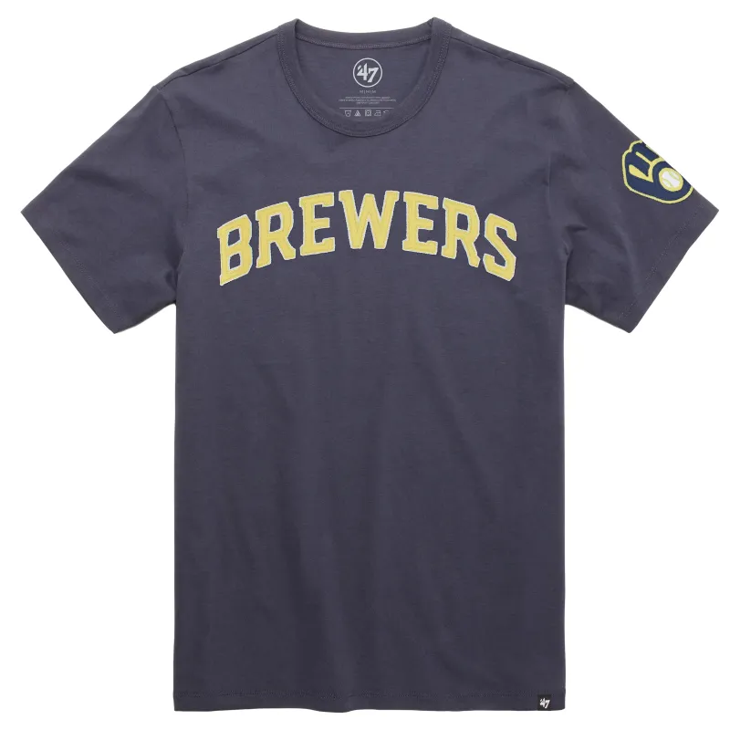 ’47 BRAND MILWAUKEE BREWERS FRANKLIN FIELDHOUSE TEE