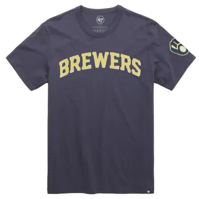 ’47 BRAND MILWAUKEE BREWERS FRANKLIN FIELDHOUSE TEE