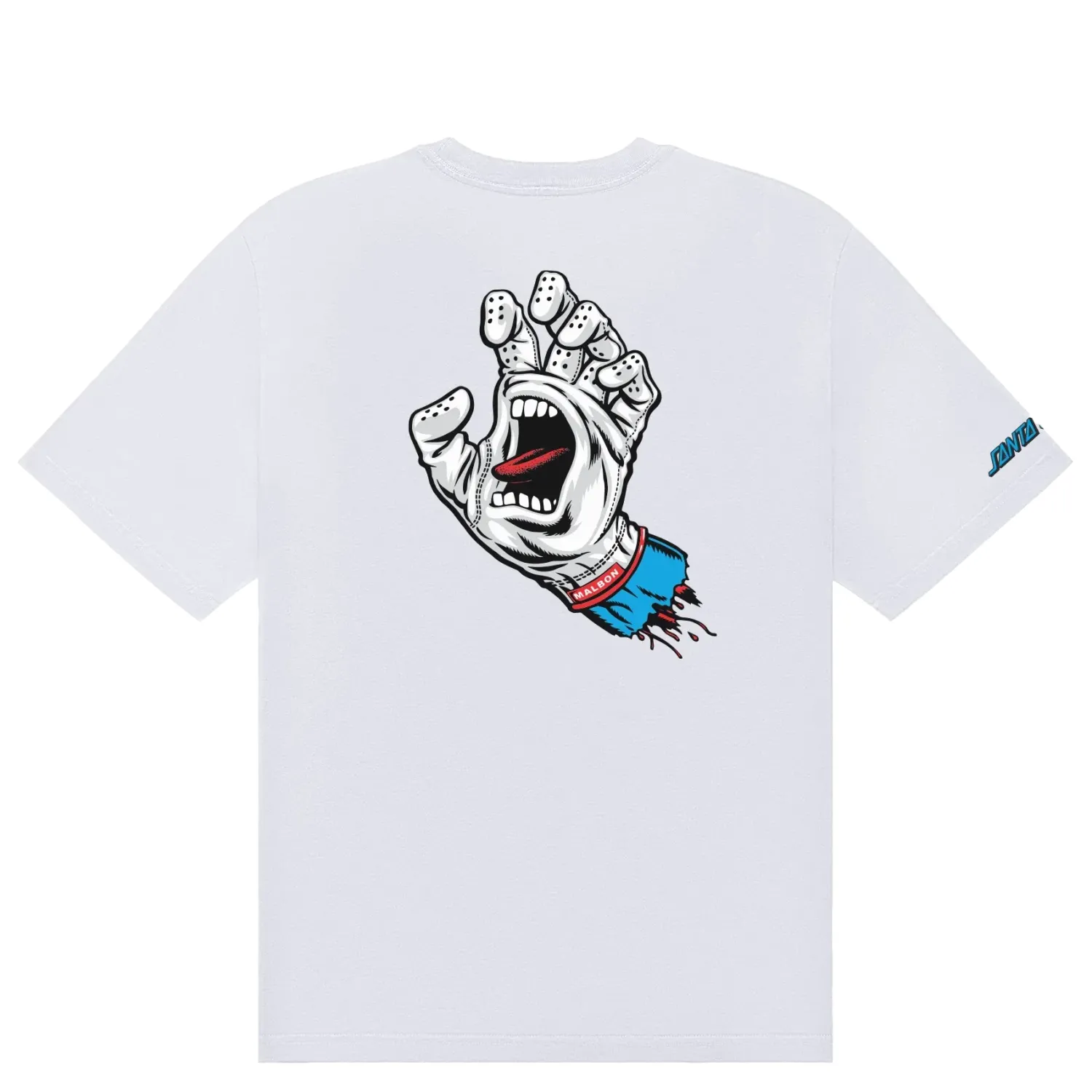 MALBON GOLF BERMUDA SCREAMING HAND TEE