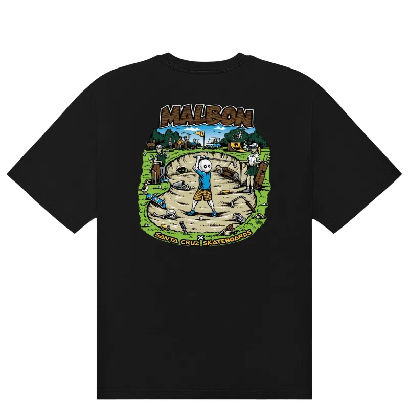MALBON GOLF BERMUDA BUNKER POCKET TEE