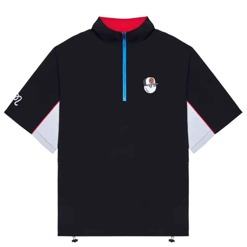 MALBON GOLF PINE SANTA CRUZ WINDSHIRT  