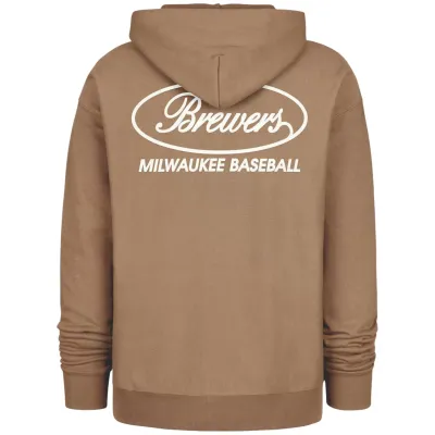 &#39;47 BRAND MILWAUKEE BREWERS TRIPLE DOUBLE FOUNDATION HOODIE