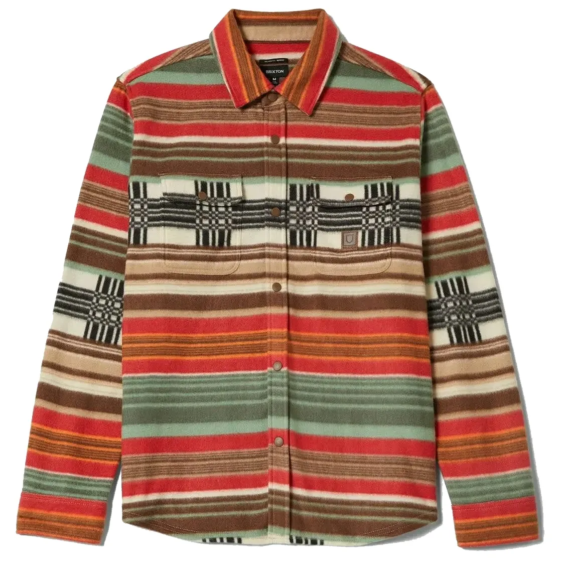 BRIXTON BOWERY ARCTIC FLEECE SHIRT