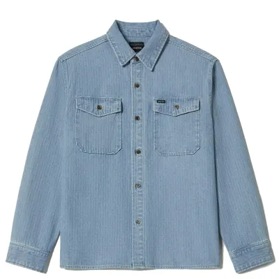 BRIXTON HERRINGBONE RELAXED OVERSHIRT