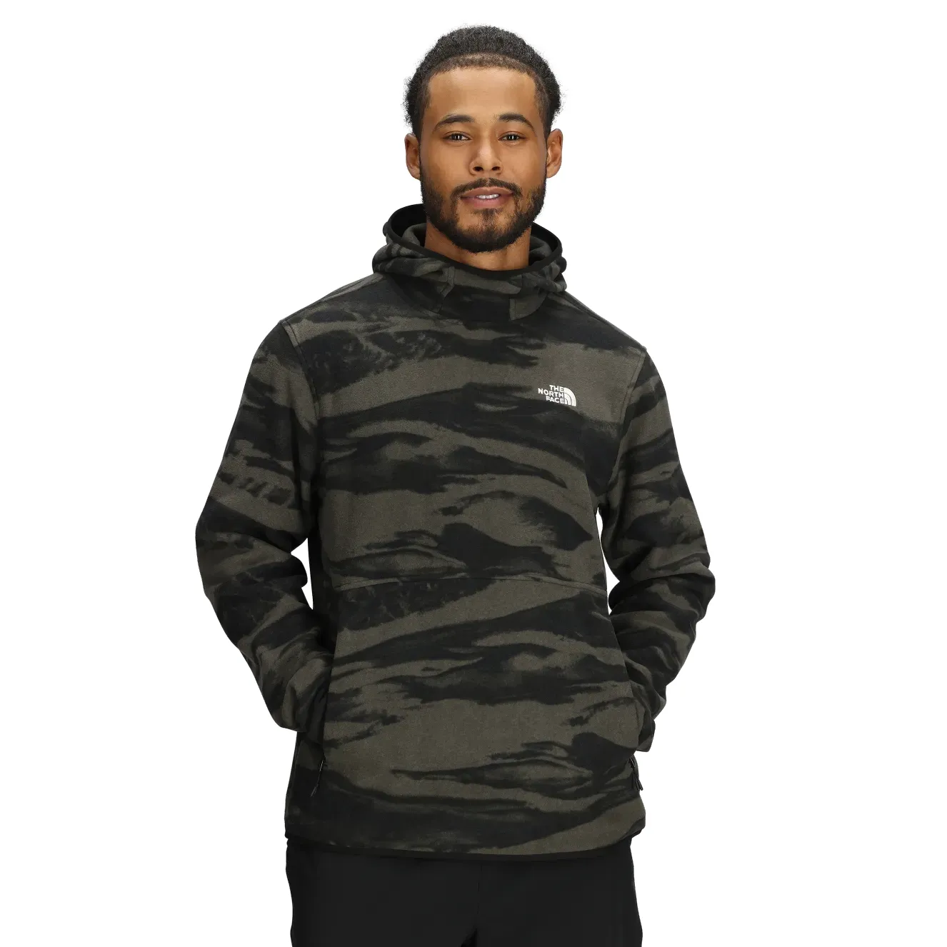 THE NORTH FACE GLACIER FLEECE PULLOVER HOODIE