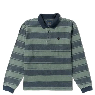 RVCA KSL LONG SLEEVE POLO SHIRT
