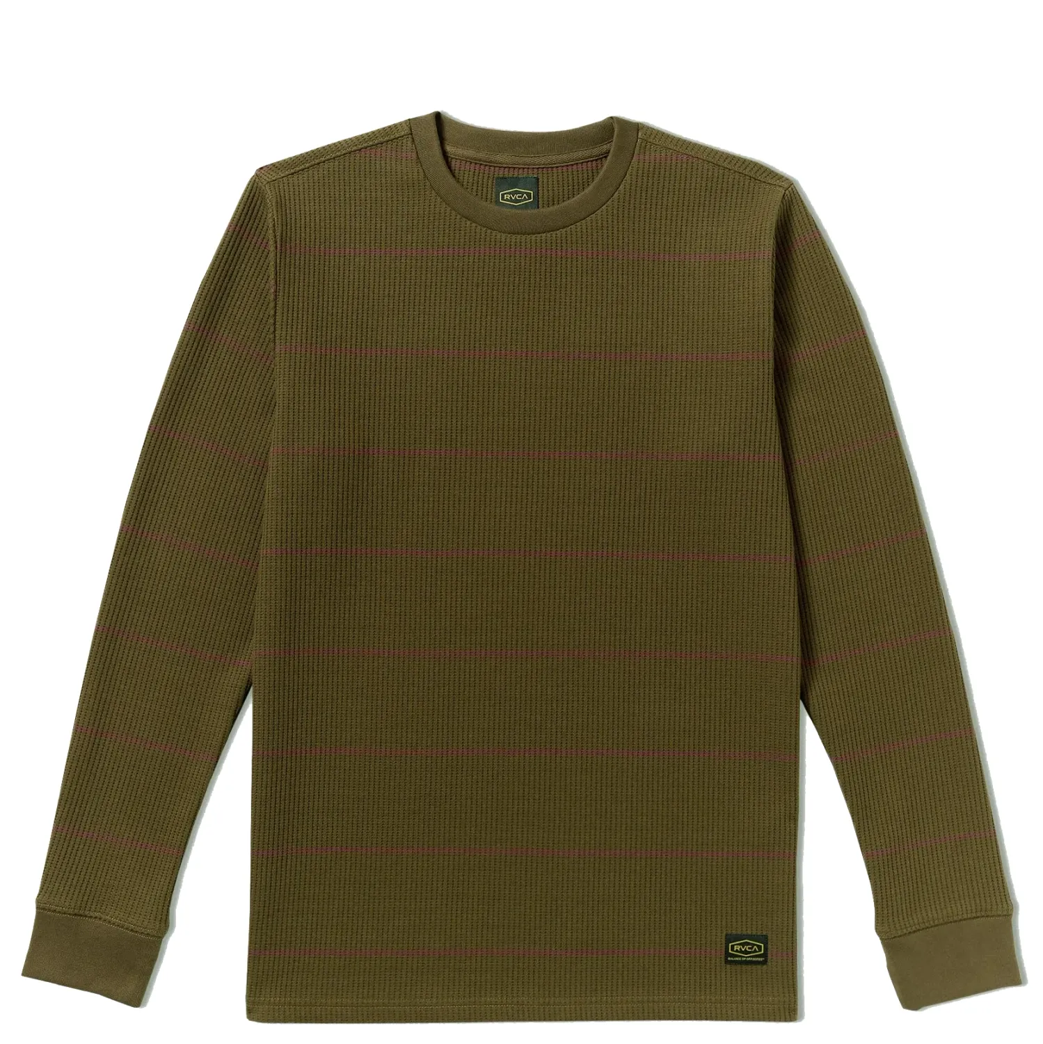 RVCA DAYSHIFT THERMAL STRIPE LONG SLEEVE