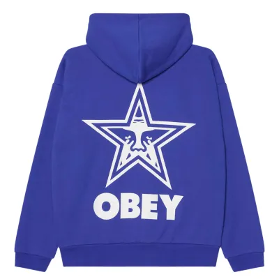 OBEY BOLD STAR EXTRA HEAVY HOODIE