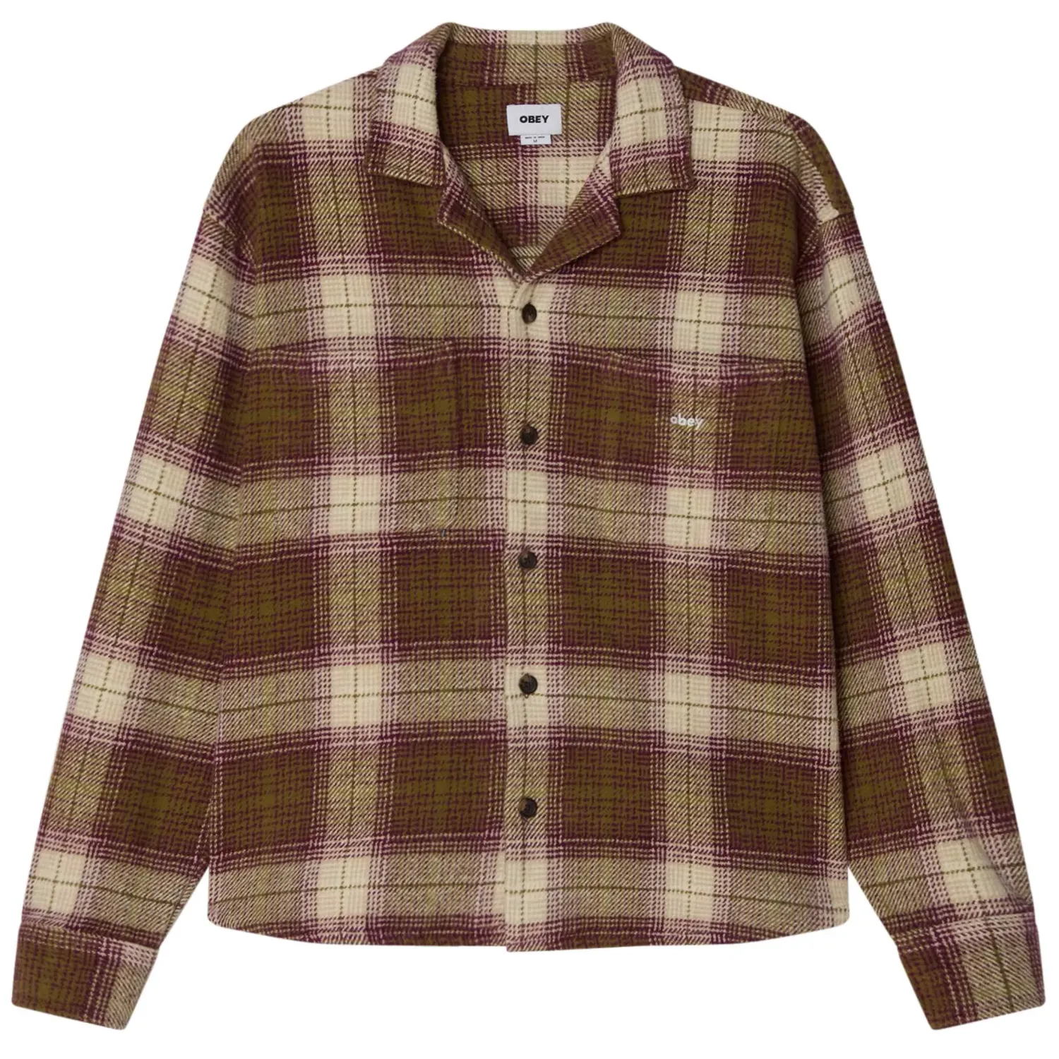 OBEY LAUREL FLANNEL SHIRT
