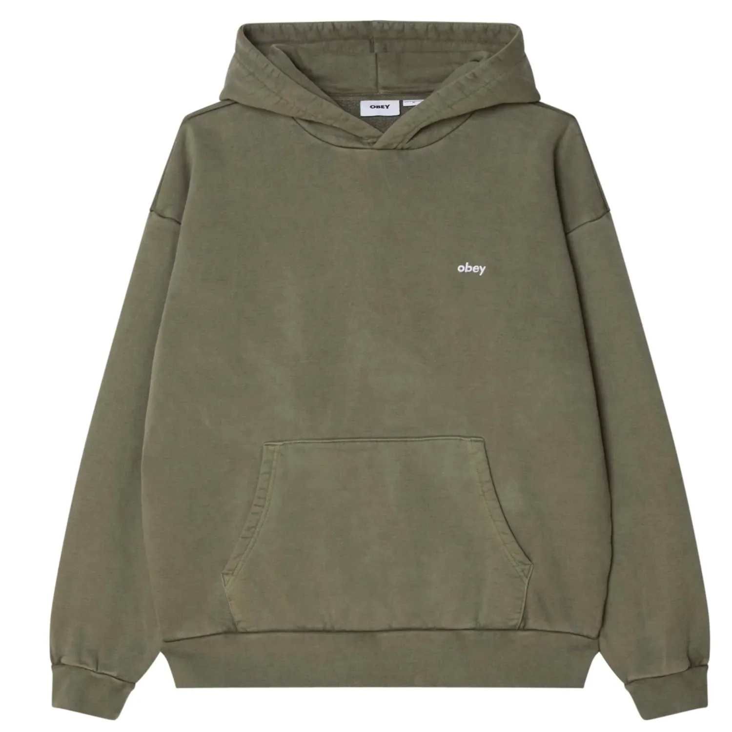 OBEY LOWERCASE PIGMENT HOODIE