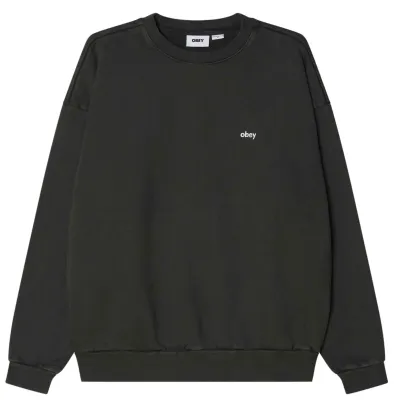 OBEY LOWERCASE PIGMENT CREW