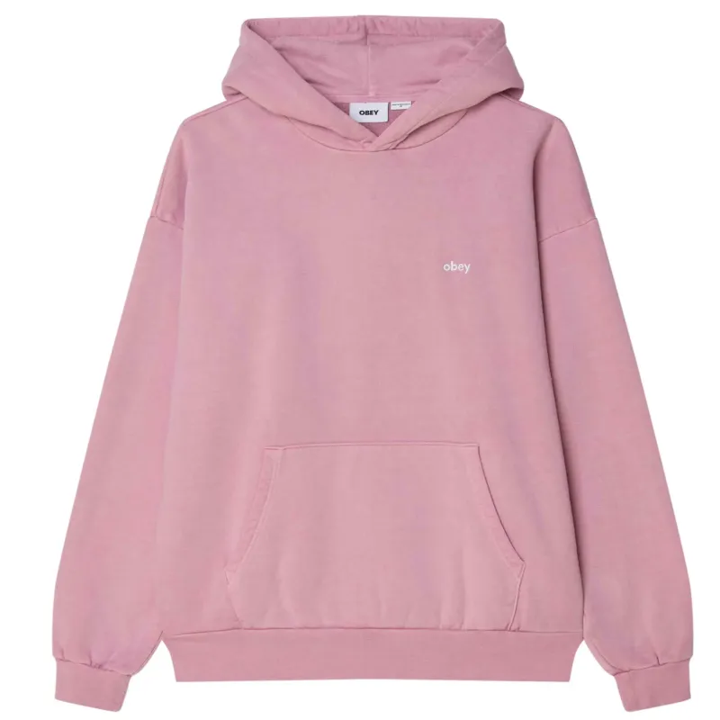 OBEY LOWERCASE PIGMENT HOODIE 