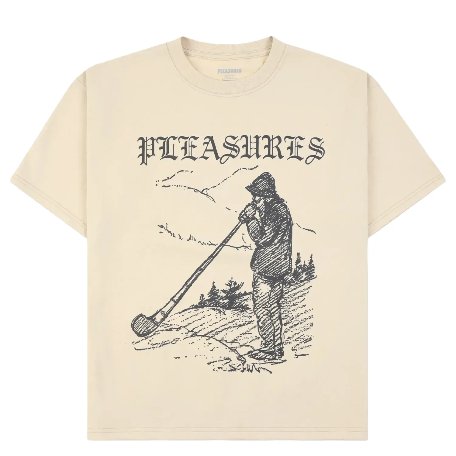 PLEASURES PIPE TEE
