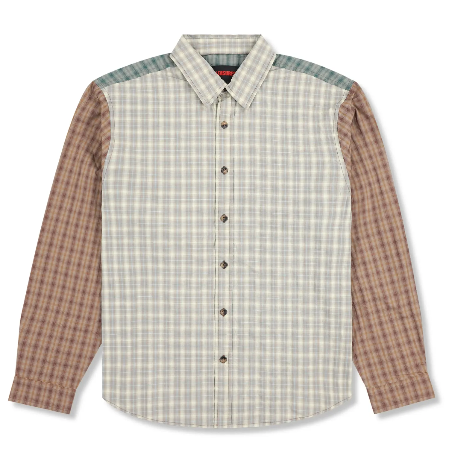 PLEASURES DAZED BUTTON UP SHIRT