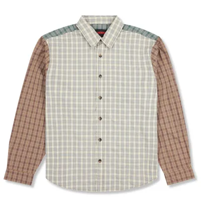 PLEASURES DAZED BUTTON UP SHIRT