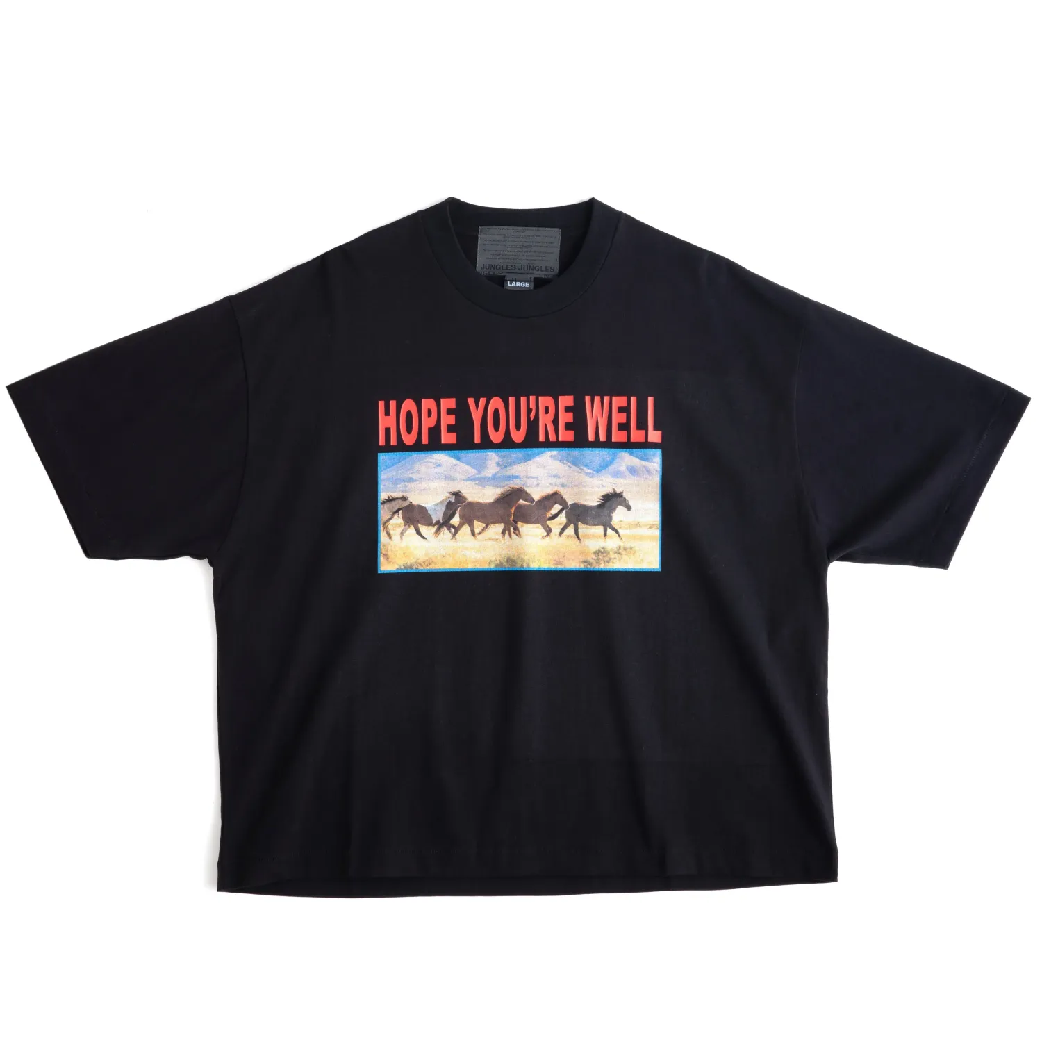JUNGLES HORSES TEE