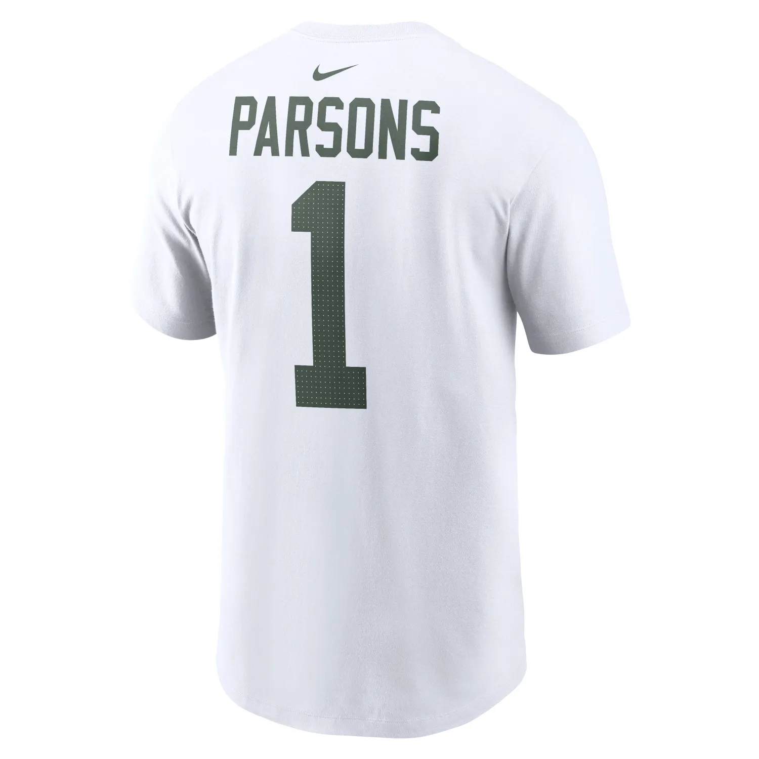 NIKE GREEN BAY PACKERS MICAH PARSONS NAME &amp; NUMBER JERSEY TEE