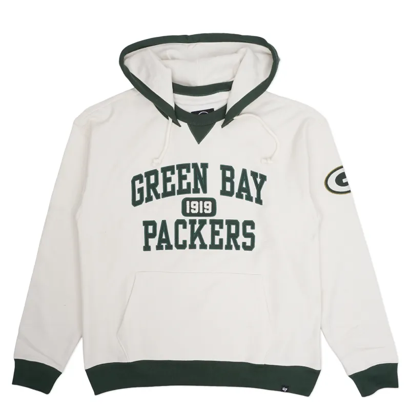 &#39;47 BRAND GREEN BAY PACKERS SKIPPER ORIGINAL HOODIE