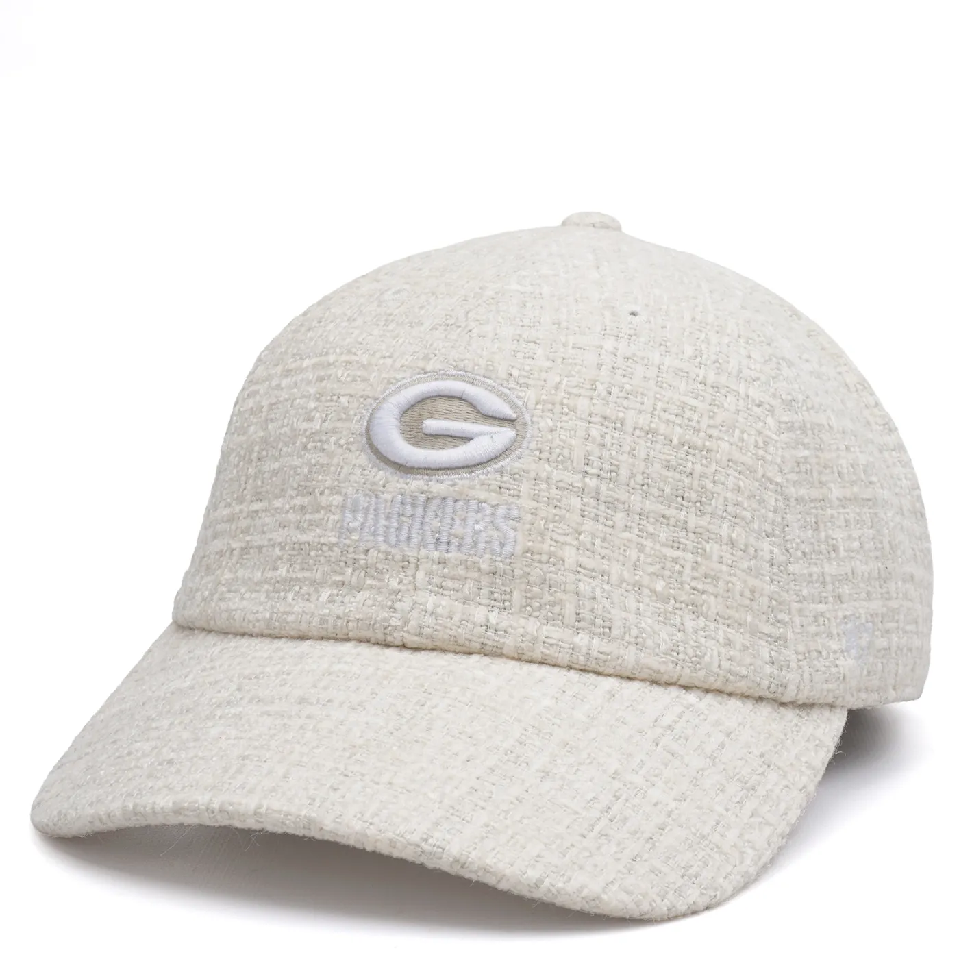 &#39;47 BRAND GREEN BAY PACKERS JACQUELINE TWEED CLEAN UP HAT