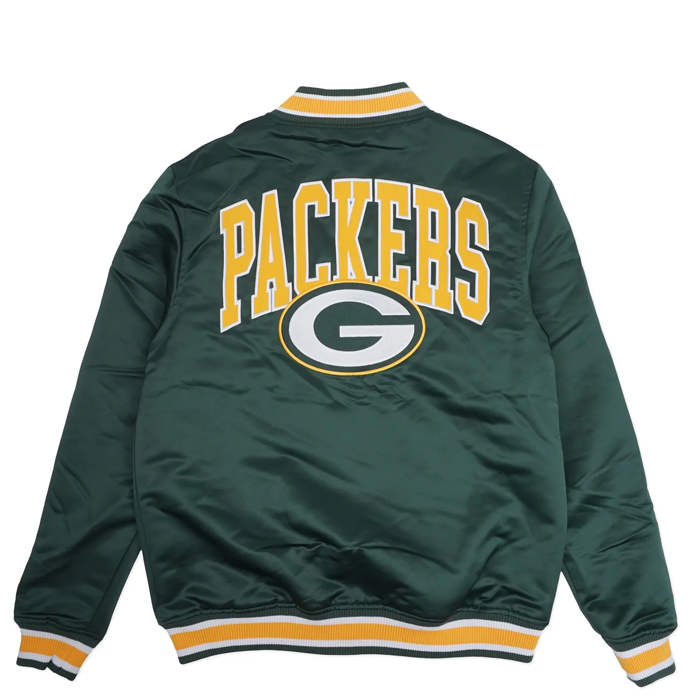 GREEN BAY PACKERS ジャケット サテン Heavyweight Green Satin Green Bay Packers Jacket
