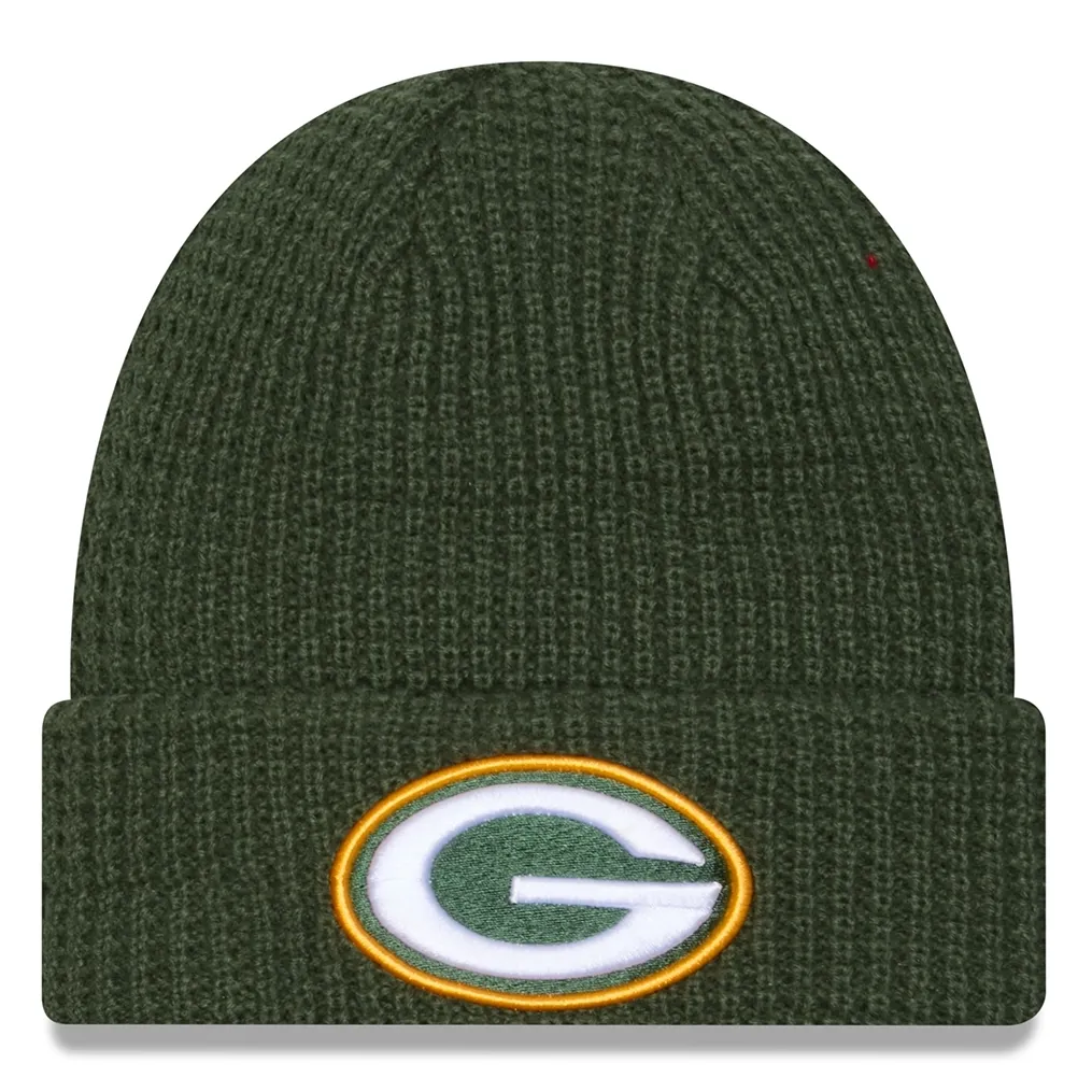 NEW ERA GREEN BAY PACKERS WAFFLE BEANIE